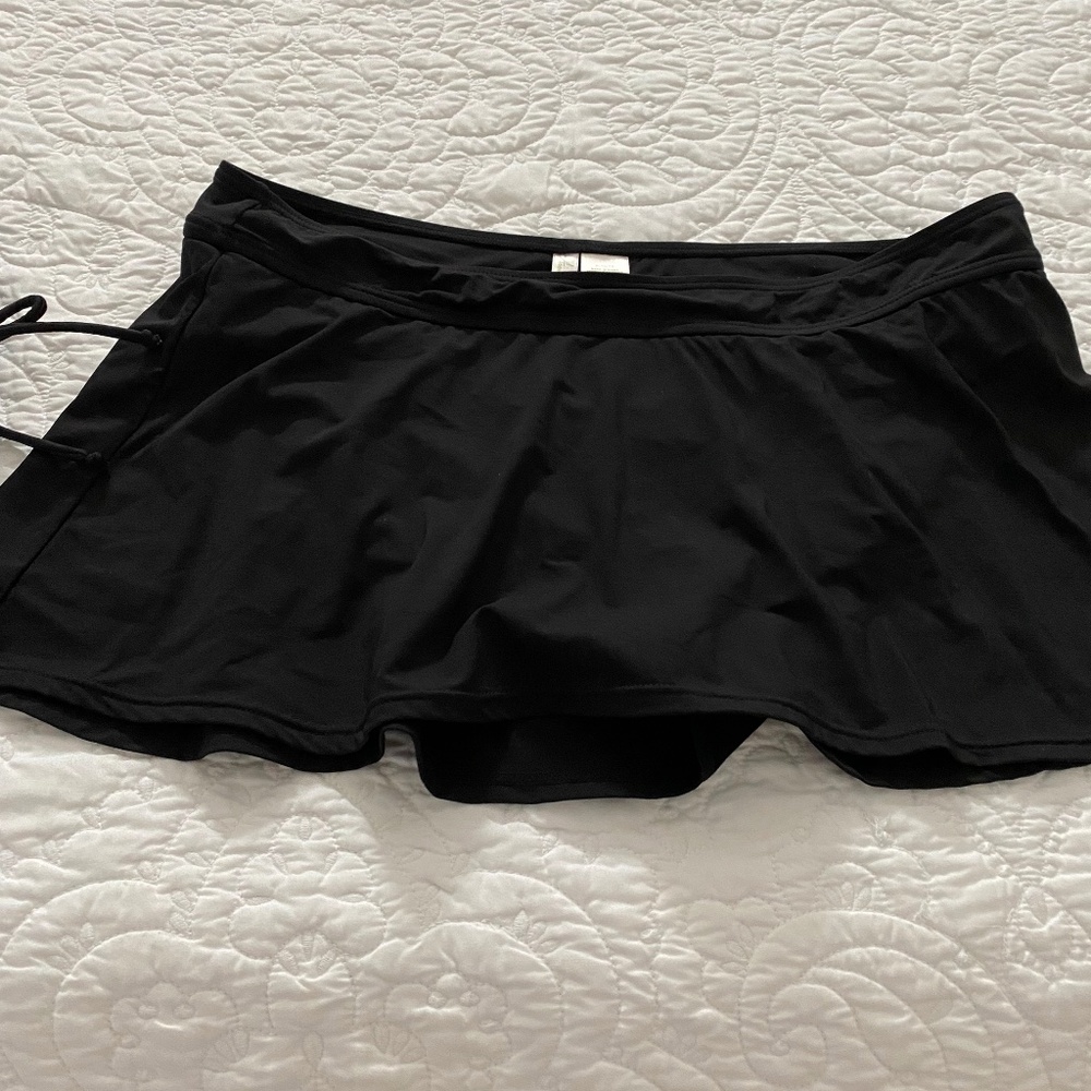 2 bathing suit bottoms/skirts